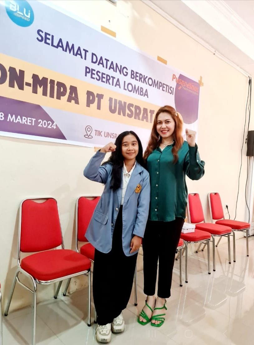 Mahasiswa FKM UNSRAT Raih Juara 3 Bidang Biologi dalam Lomba ON-MIPA PT UNSRAT