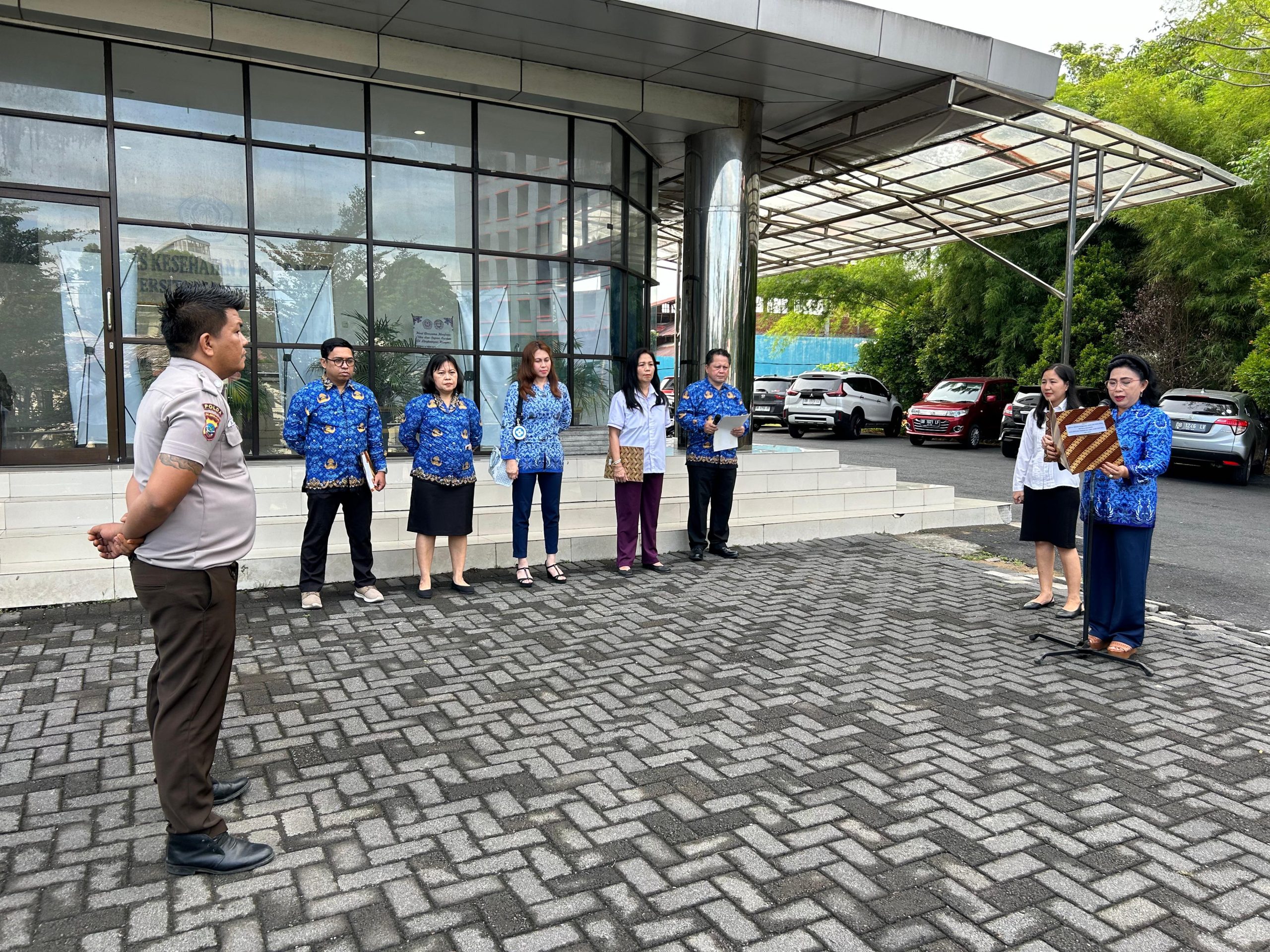 FKM UNSRAT Gelar Upacara Peringatan Hari Lahir Pancasila